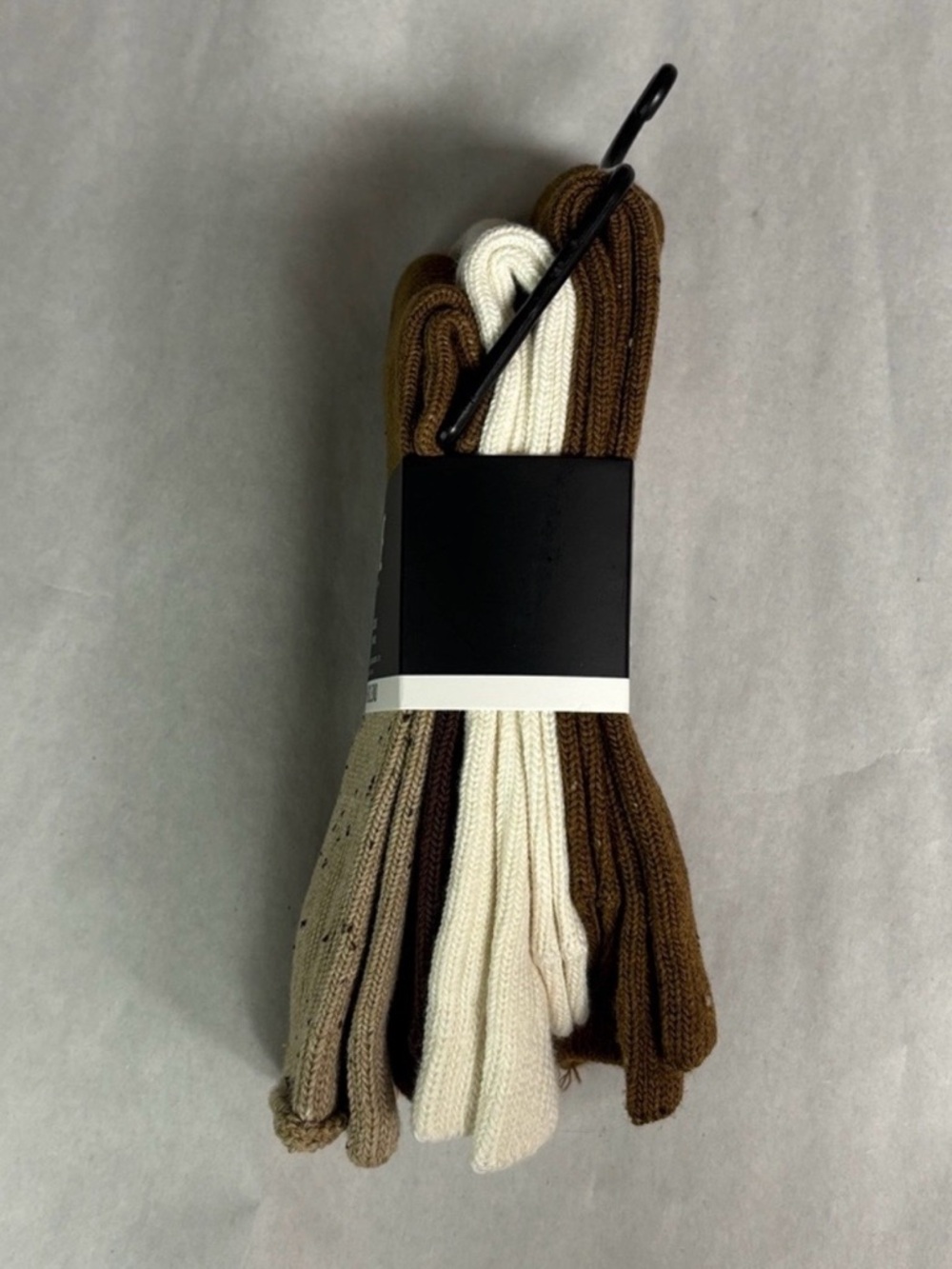 New Frye Socks Women’s 3 Pair Brown & Tan Cotton Blend Boot Sock Casual Active - Picture 5 of 12